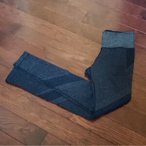 XS - Athleta Black Metallic Sparkle Athleta Leggings